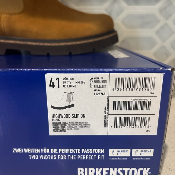 Brand New Birkenstock Highwood Slip On Men’s Boots - Picture 7 of 7